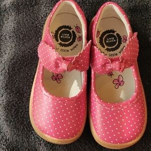 Livie and Luca Red white polkadot Classic size 12.  Never worn